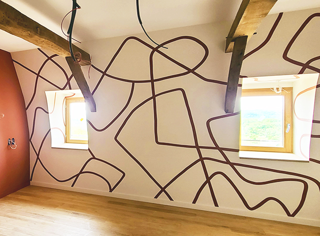 décoration-peinture-intérieure-altillac-19120-hotel-restaurant-cueillette-corrèze